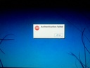 Authentication FAIL